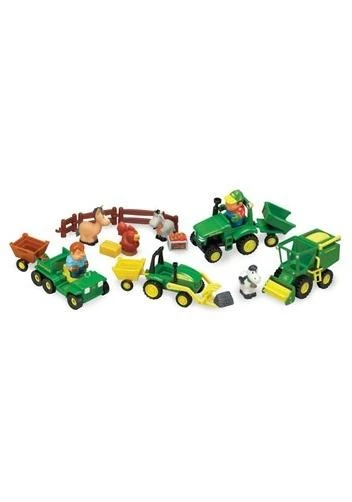 TOMY John Deere 4 Vehicle Value Set