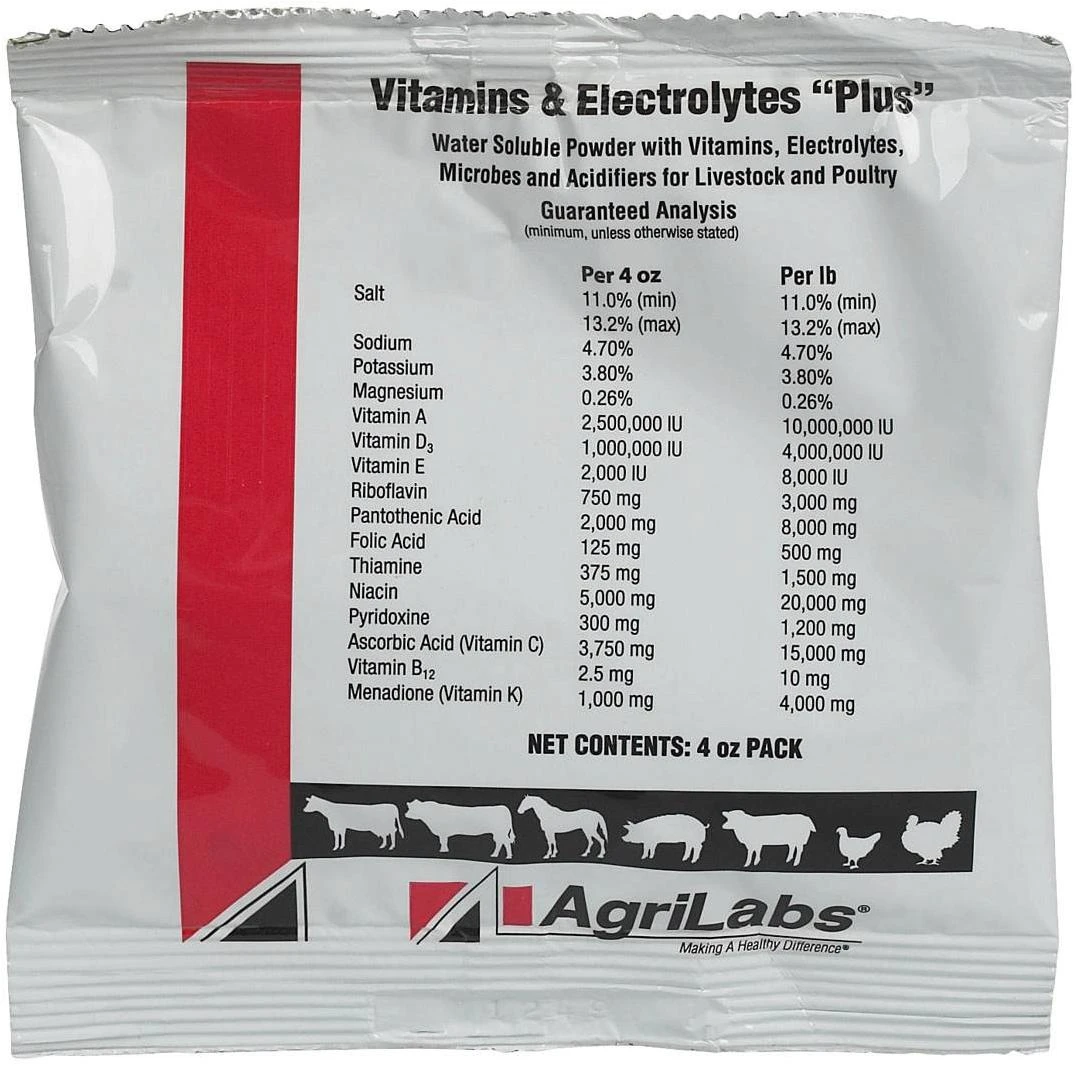 VIT&ELECTROLYTE PLUS 4OZ