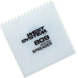 809 Notched Spreader For Epoxy Application And Adhesive Spreading