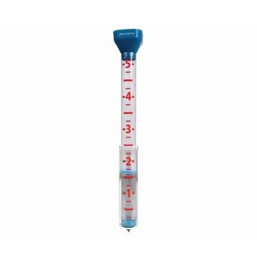 Big Read Rain Gauge With 5 Inch Capacity For Accurate Rainfall Measurement