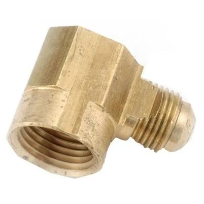 Lead Free Brass Pipe Fitting Flare Elbow 1/2 Inch Flare by 1/2 Inch Female Pipe Thread