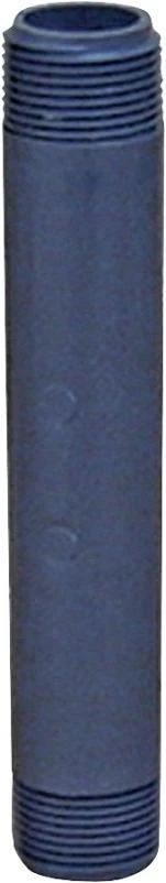 Lasco 215120BC Pipe Nipple, 1-1/2 in, PVC, SCH 80 Schedule, 12 in L