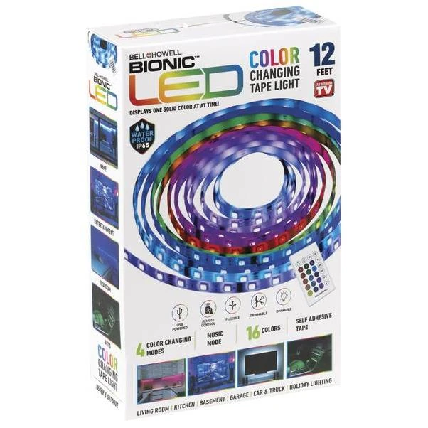 Bell + Howell 12' Color Changing Tap Light