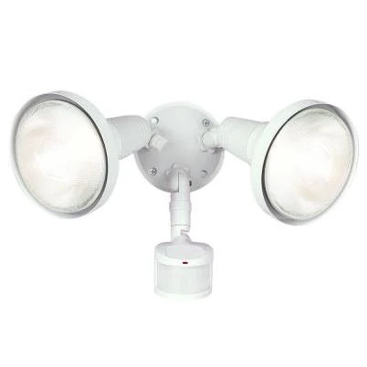 300-Watt White Motion-Activated Regent Security Flood Light