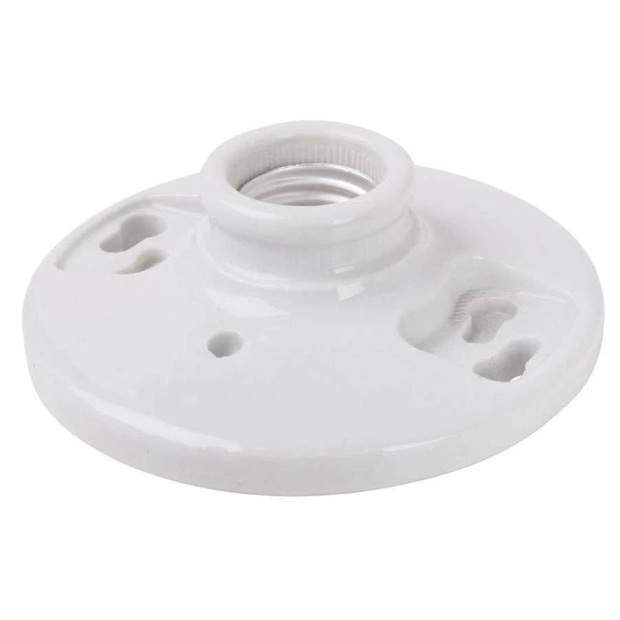 Pass & Seymour/Legrand 660-Watt White Ceiling Socket