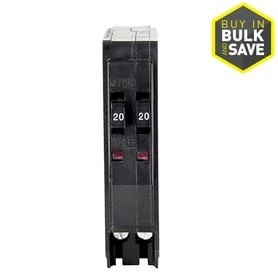QOT 20-Amp Single-Pole Tandem Circuit Breaker