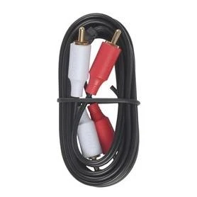 RCA 6 Ft. Black Stereo Audio Cable