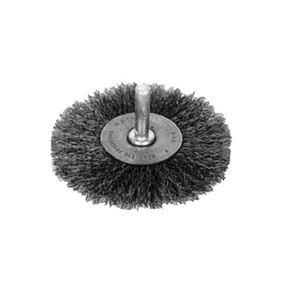 5-3372 1.5 Inch Coarse Circular End Brush For Utility Cleaning