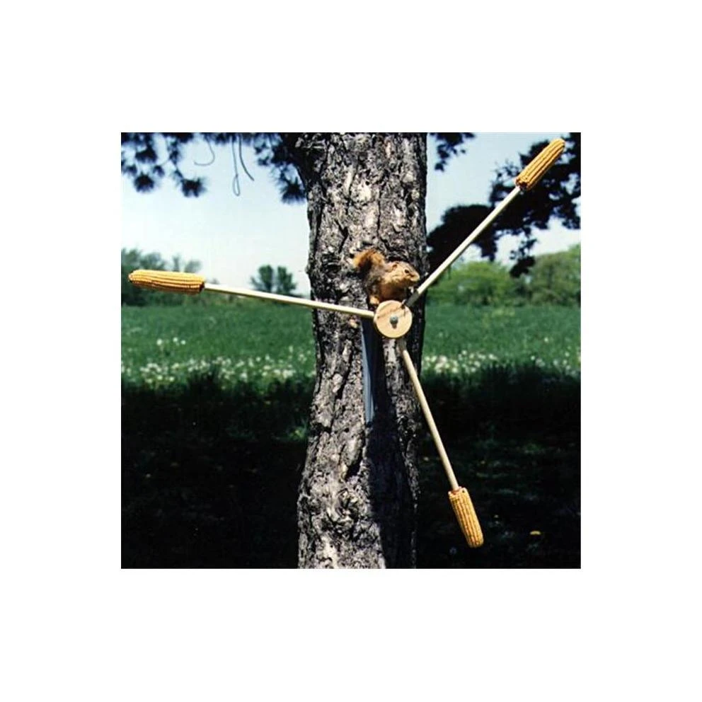 Squirrel A Whirl Triple Feeder For Birds And Squirrels