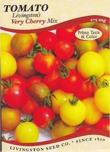 Very Cherry Mix Tomato Seeds - 175 Mg For Home Gardening