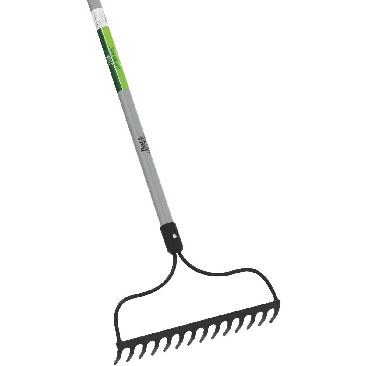 Best Garden Fiberglass Long Handle Bow Garden Rake