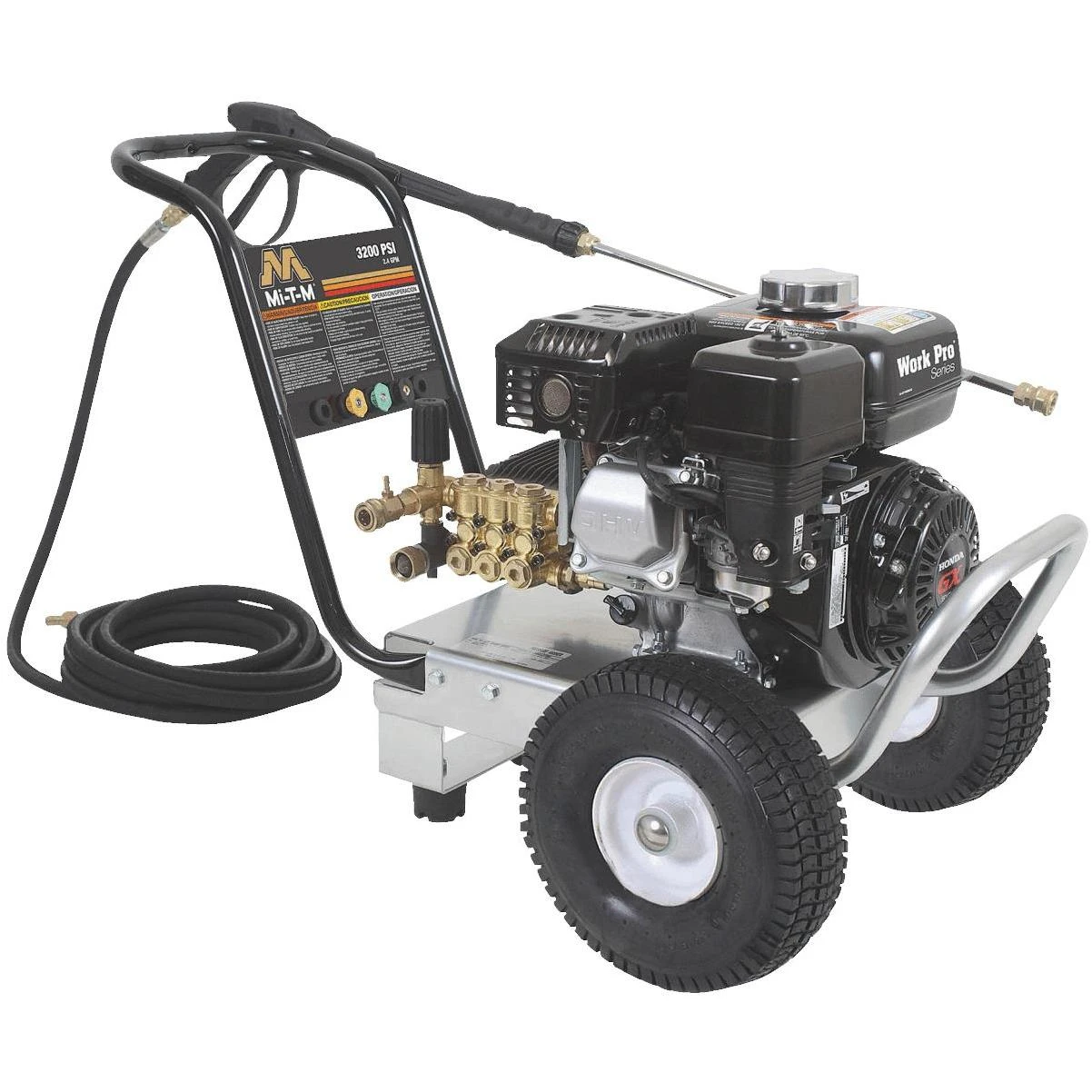 Mi-T-M Work Pro 3200 psi Honda Engine Cold Water Gas Pressure Washer