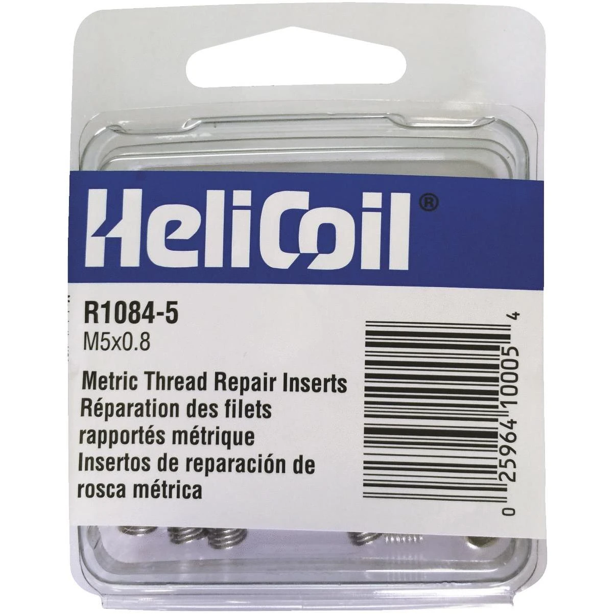 HeliCoil M5 x 0.8 Thread Insert Pack (12-Pack)