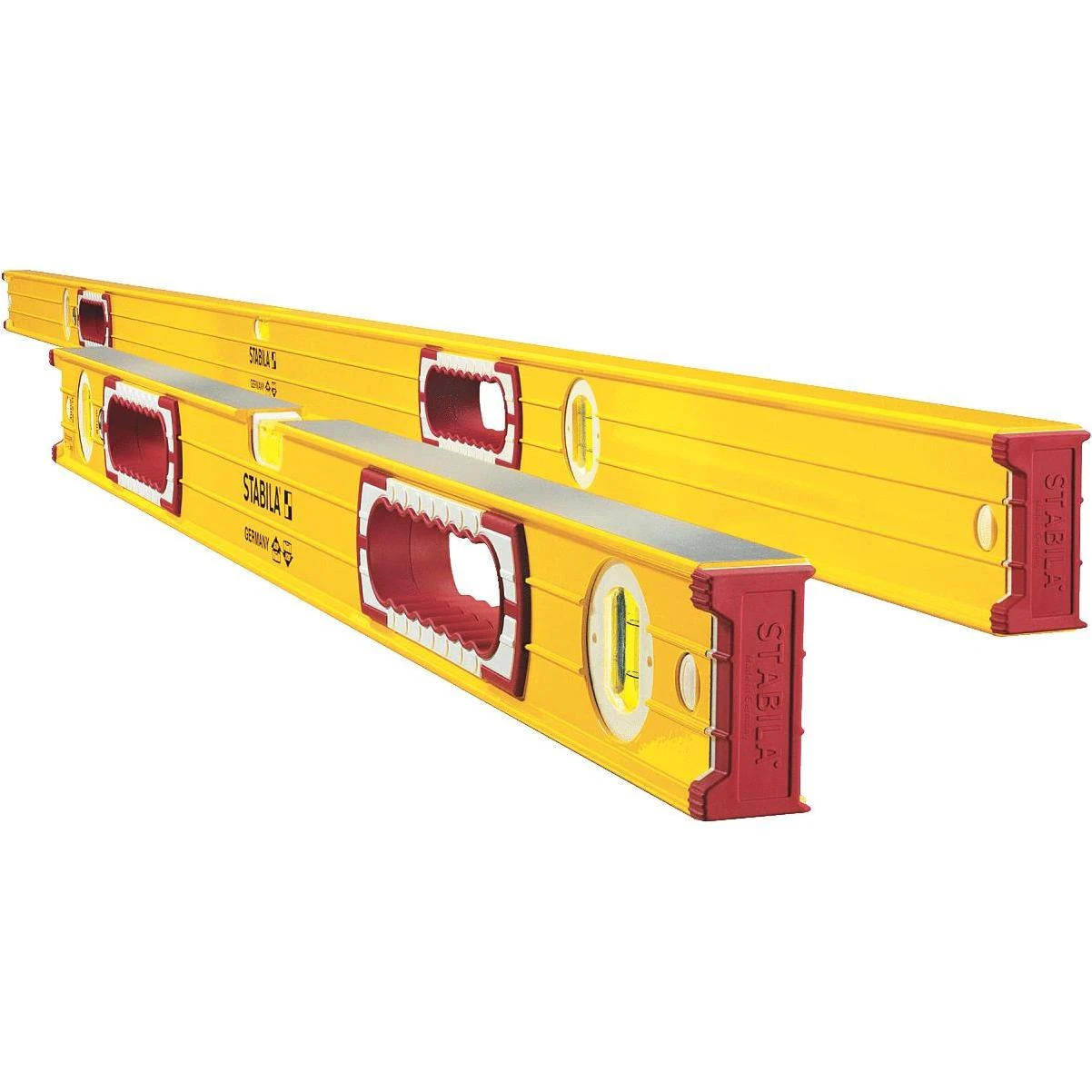 Stabila 78 In. Aluminum Jamber Box Level & 24 to 40 In. Extendable Level Set