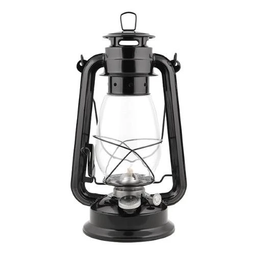 6048 Weatherrite Oil Lantern - Black, Durable And Portable Design