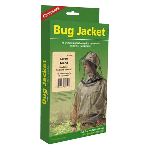 Large Bug Jacket With Hood And Drawstring Waist - Model 159222