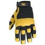 275m Medium Top Grain Goatskin Hybrid Glove Black/yellow