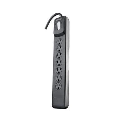 7-Outlet Surge Protector with Safety Overload Feature