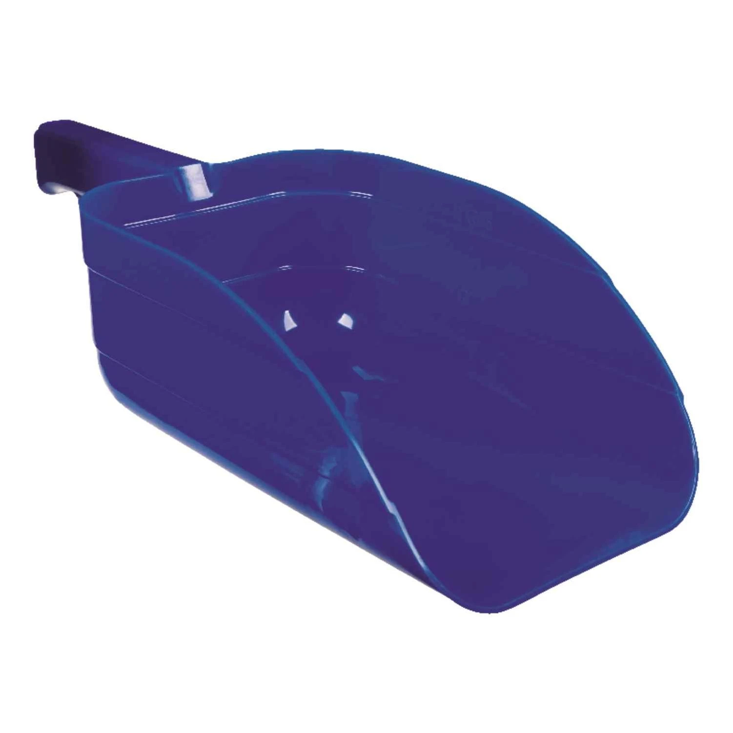 Farm-Tuff 3 Qt. Blue Plastic Poultry Feed Scoop