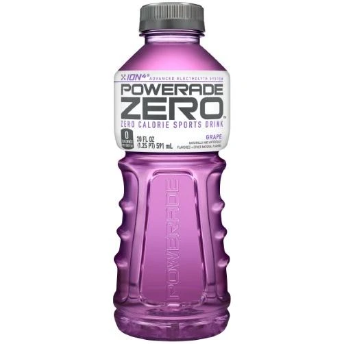 POWERADE ZERO GRAPE 20OZ 8PK