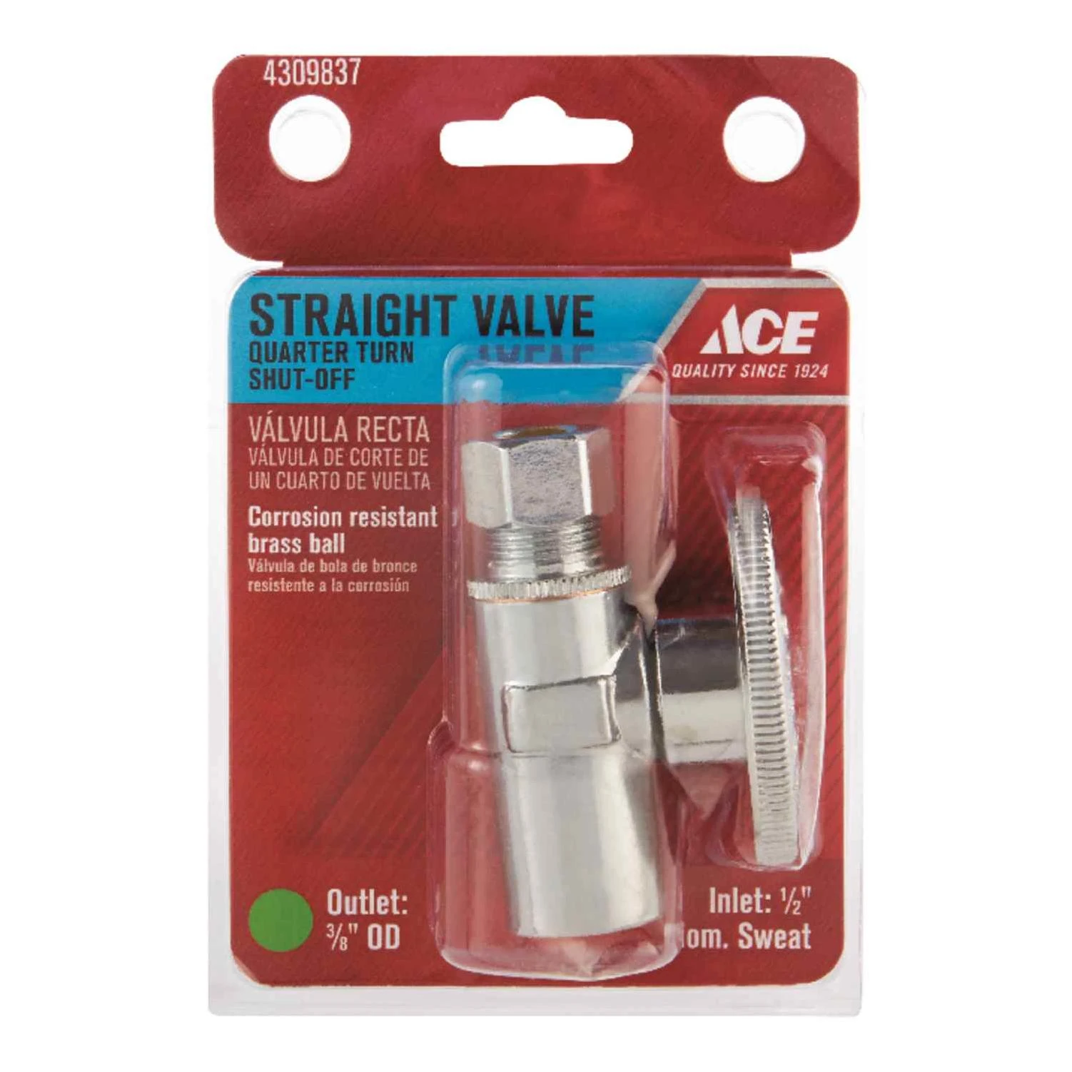 Ace Shut-Off Valve Brass