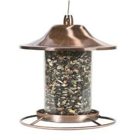 Perky-Pet Small Copper Panorama Bird Feeder