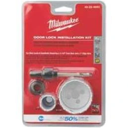 Hole Dozer Bi-metal Door Lock Installation Hole Saw Set (4-piece, Model 49-22-4063)
