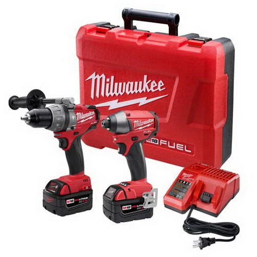 Milwaukee drill and impact set brushless sale