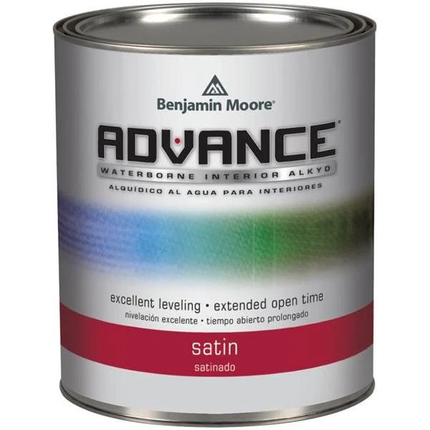 Benjamin Moore Advance Waterborne Satin Paint Base 2