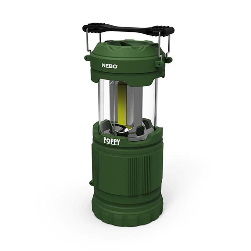 3005932 Poppy LED Pop Up Lantern & Spotlight&#44; Green - 300 Lumen