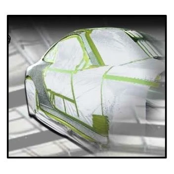 IPS 16-10300 TruWhite Alternative Masking Film ~ 12" x 180 Ft