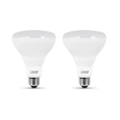 85-Watt Equivalent BR30 Dimmable CEC LED ENERGY STAR 90+ CRI Flood Light Bulb, Daylight (2-Pack)