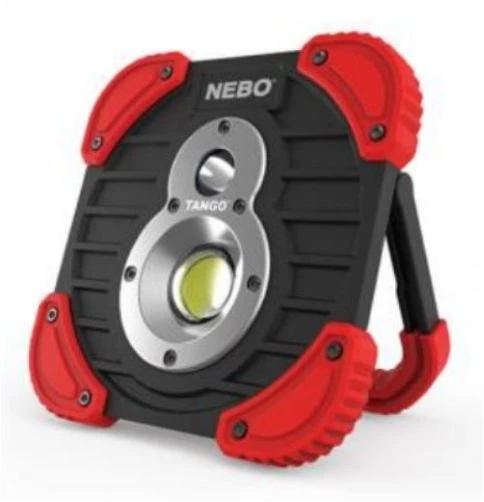Nebo Tango Flashlight 2 High Power Lights 250 Lumen Spotlight 750 Lumens Work Light Usb Rechargable