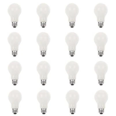 72-Watt Eco-Halogen A19 Soft White Medium Base Light Bulb (12-Pack)