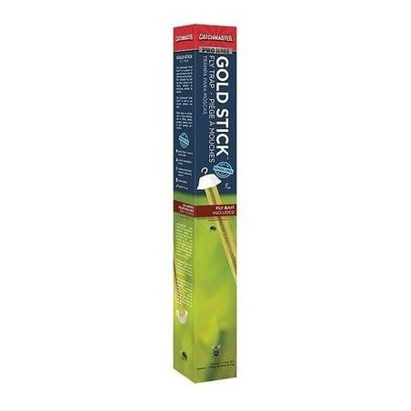 8df85 Fly And Wasp Trap, 24 In. L, 2 In. W With Bait Gold Stick