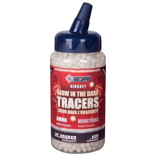 Crosman 6mm plastic airsoft BBs, 0.12g, 2,000 rds, glow in the dark 6mm