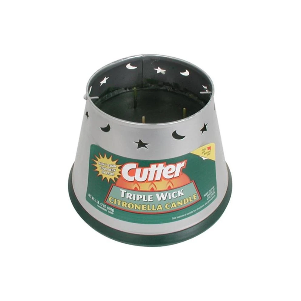 Triple Wick Citronella Candle, 20 Ounces, Model Hg-95784