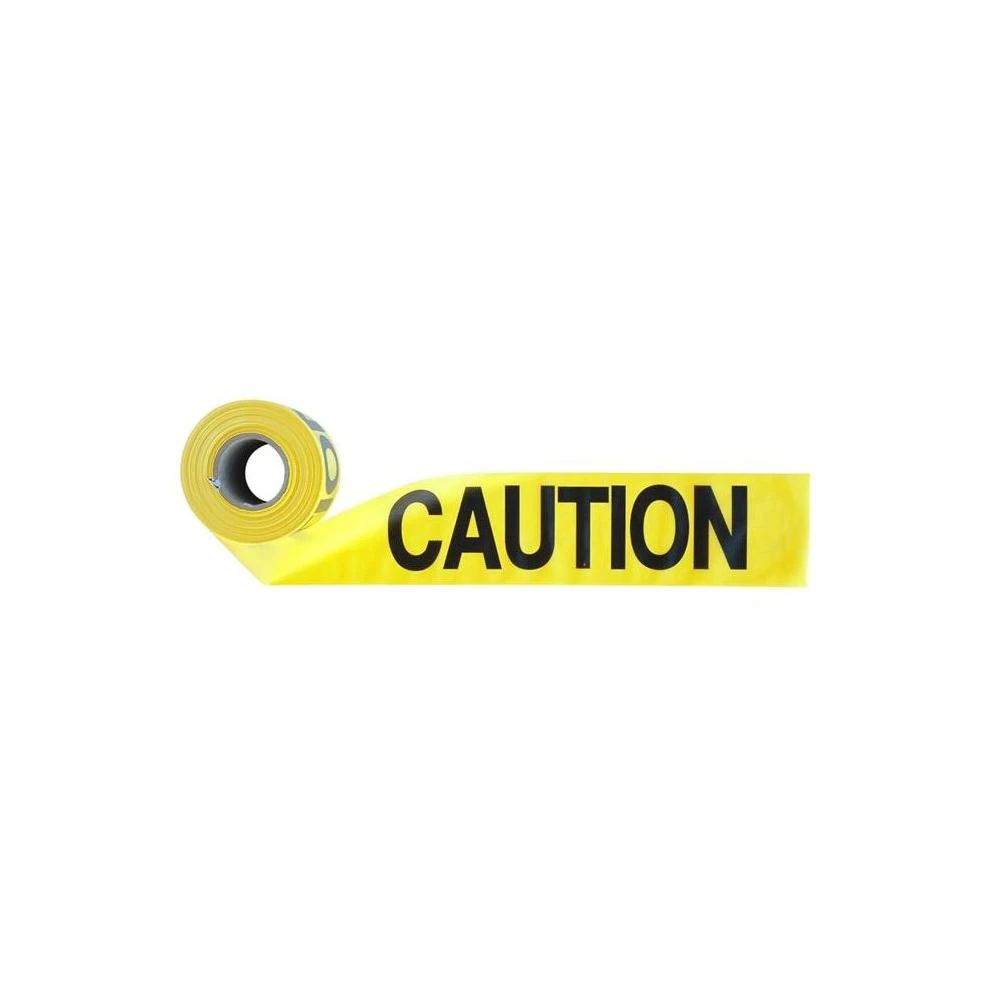 840180 3 In. X 300 Ft. Yellow Caution Tape - Durable Safety Marking
