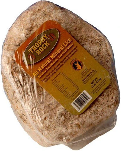 Trophy Rock All Natural Mineral Lick - 12 Pound Game Attractant