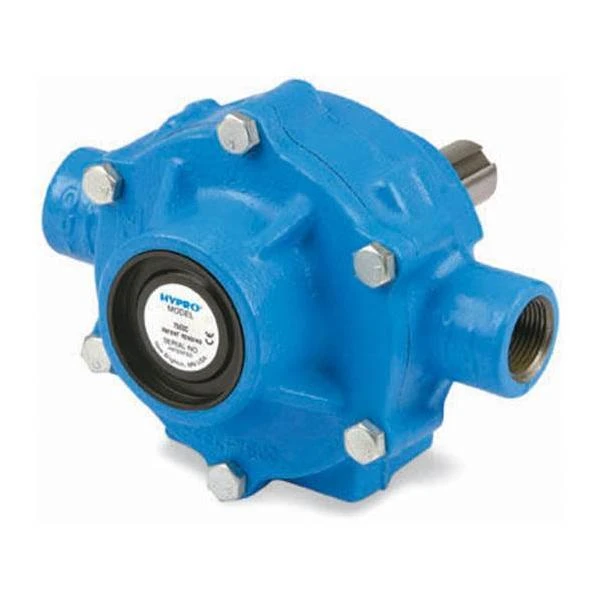 7560C Hypro Cast 8 Roller Pump, 3/4" Npt ports w/ 15/16" Shaft, 300 Psi, 200 Gpm