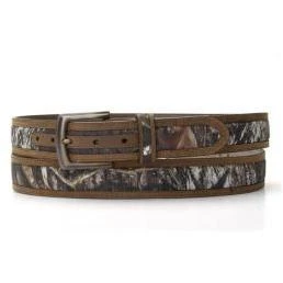 34 Inch Double Stitch Camo Belt For Men - Mossy Oak Design