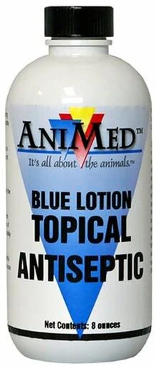 ANIMED BLUE LOTION 8OZ