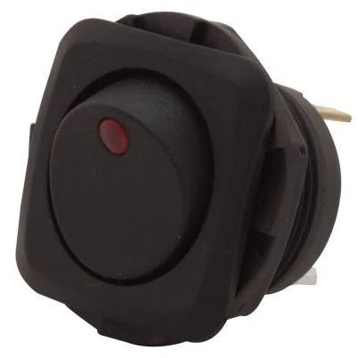 Gardner Bender 16 amps Rocker Switch Black 1 pk