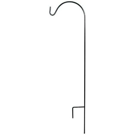 45" BLK SGL Sheph Hook