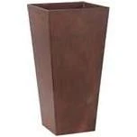 19.5 Inch Tall Ella Teak Planter For Indoor And Outdoor Use