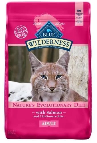 Wilderness Grain-free Salmon Recipe Dry Cat Food, 11 Pound Bag