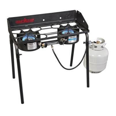 Explorer 2-Burner Propane Gas Grill in Black