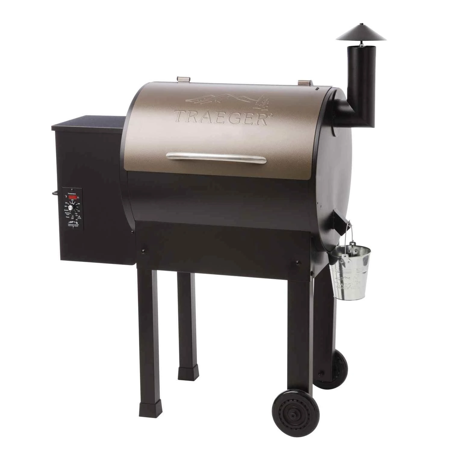 Traeger Lil'Tex Elite 22 Bronze Wood Pellet Grill