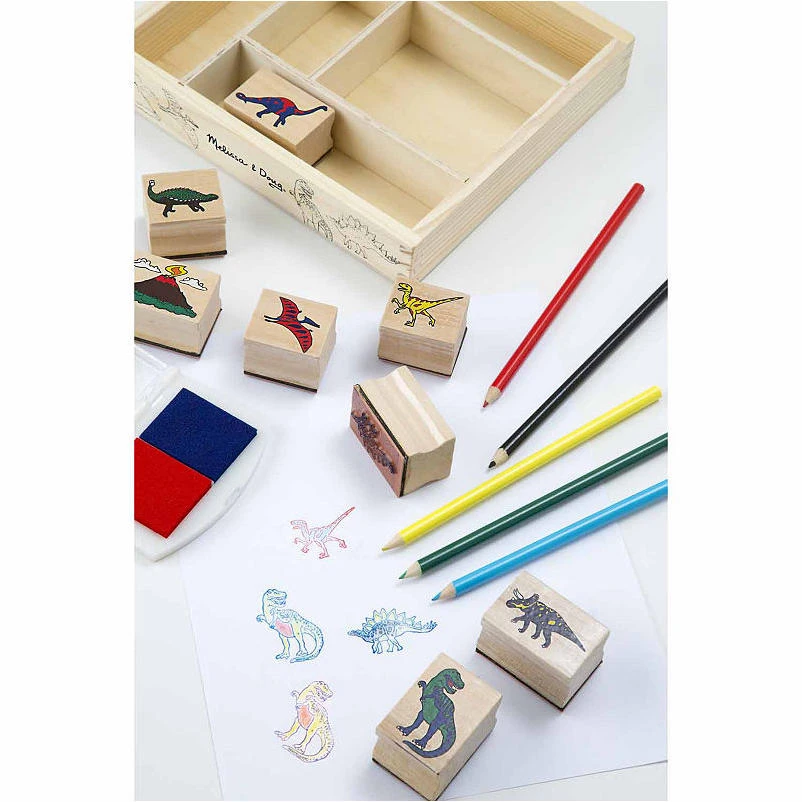 Melissa & Doug Dinosaur Stamp Set (1633)