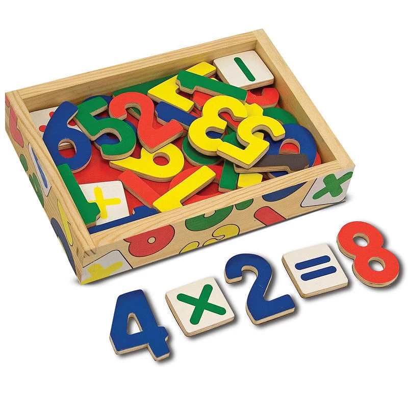 Melissa & Doug Magnetic Wooden Numbers (449)